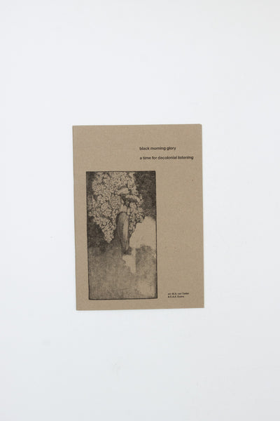 Black morning glory: A time for decolonial listening - ed. M.A. van Tulder