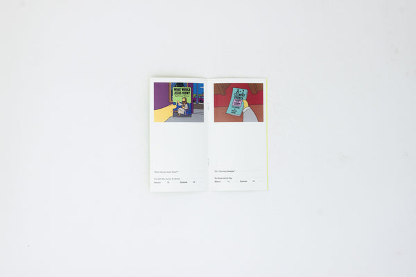 So You've Purchased a Simpsons Pamphlet Zine