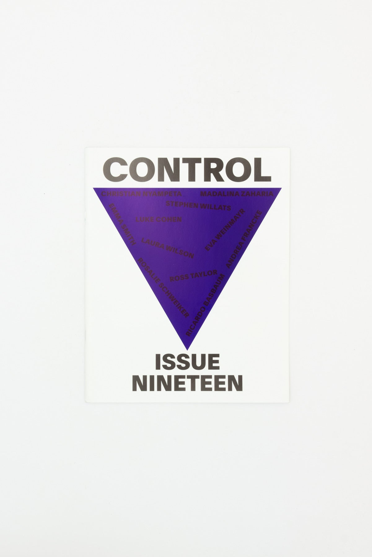 Control Magazine. Issue Nineteen.