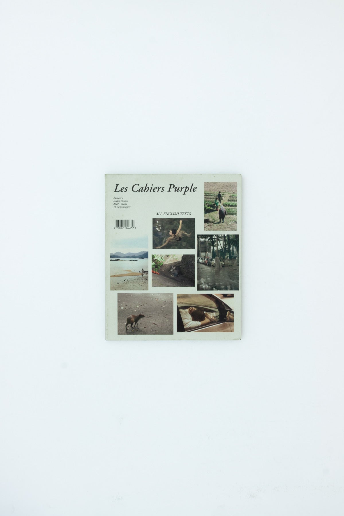 Les Cahiers Purple Number 1.  - Elein Fleiss