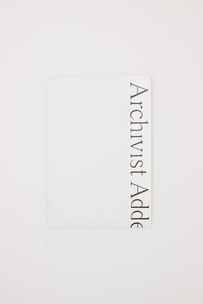 Archivist Addendum
