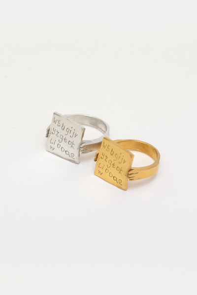 Meaningless Ring in Silver - Lucy Clout
