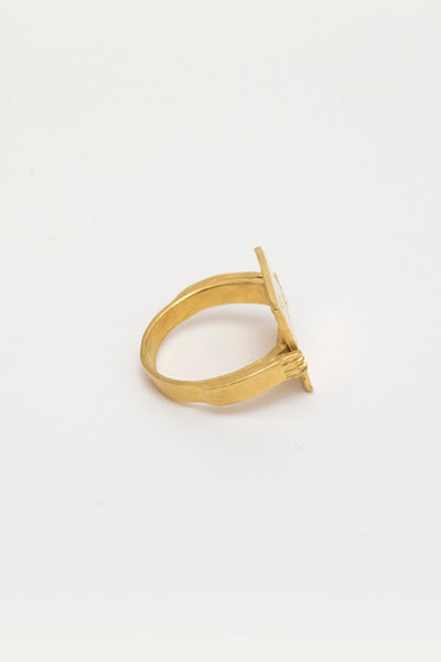 Meaningless Ring in Gold - Lucy Clout