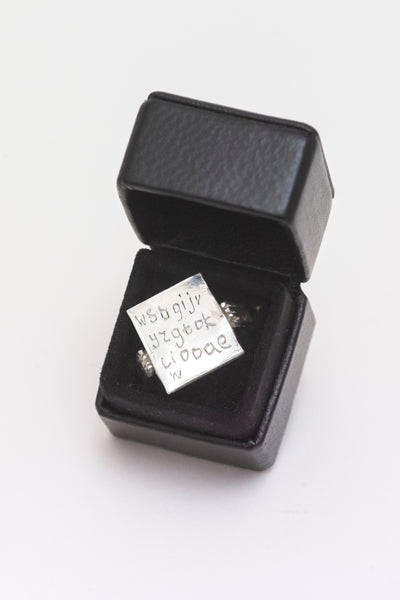 Meaningless Ring in Silver - Lucy Clout